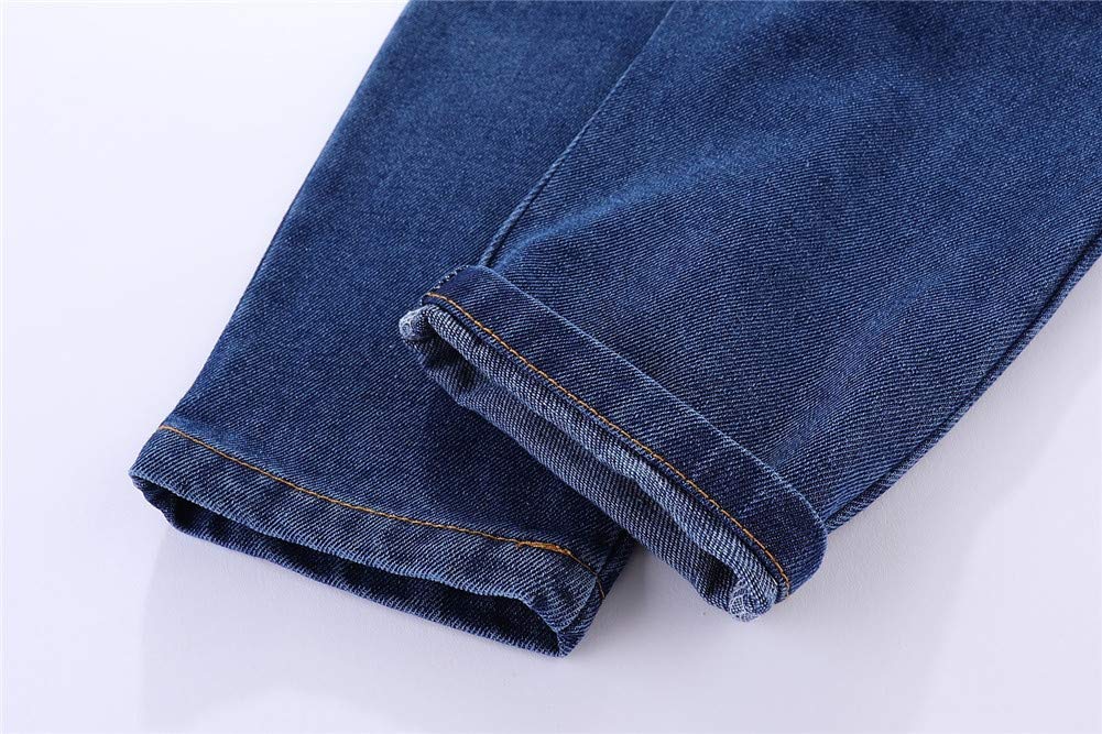 Mud Kingdom Adjustable Denim Overalls for Toddler Boys - Cute Kids Jumpsuit with Adjustable Straps - Perfect for Playdates, Outdoor Adventures & Photoshoots