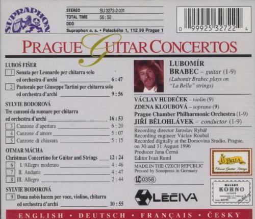 Prague Guitar Concertos - Classical Music CD for Relaxation & Study | Perfect for Home, Office & Travel