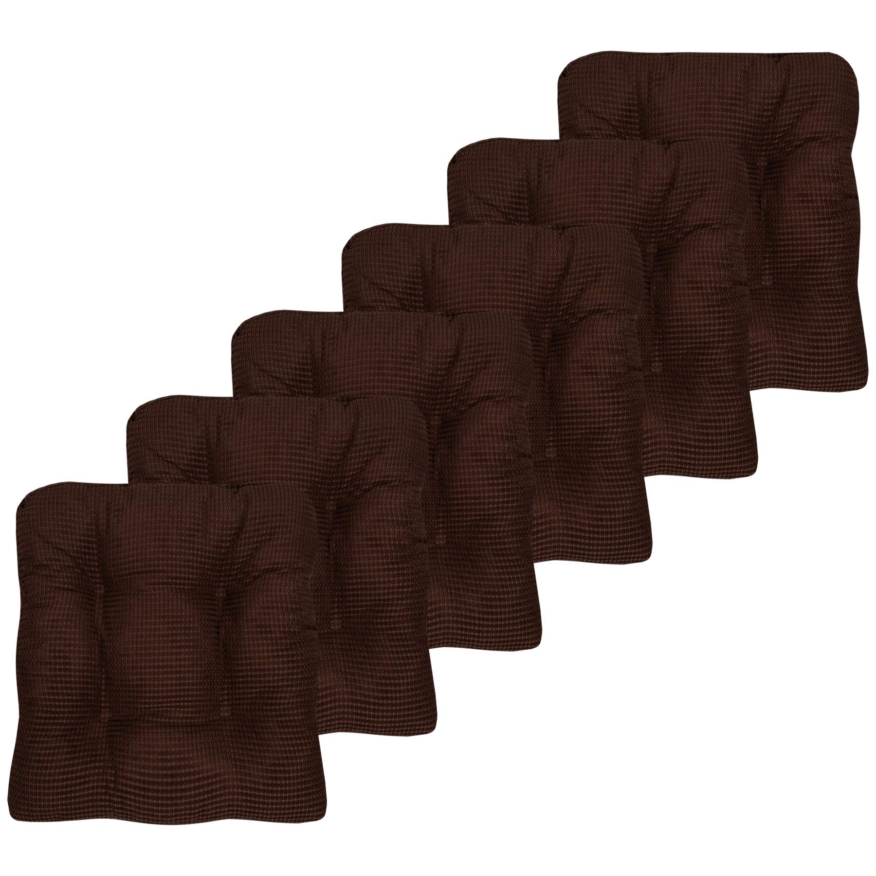 Premium Non-Slip Tufted Chair Cushion Set - 16