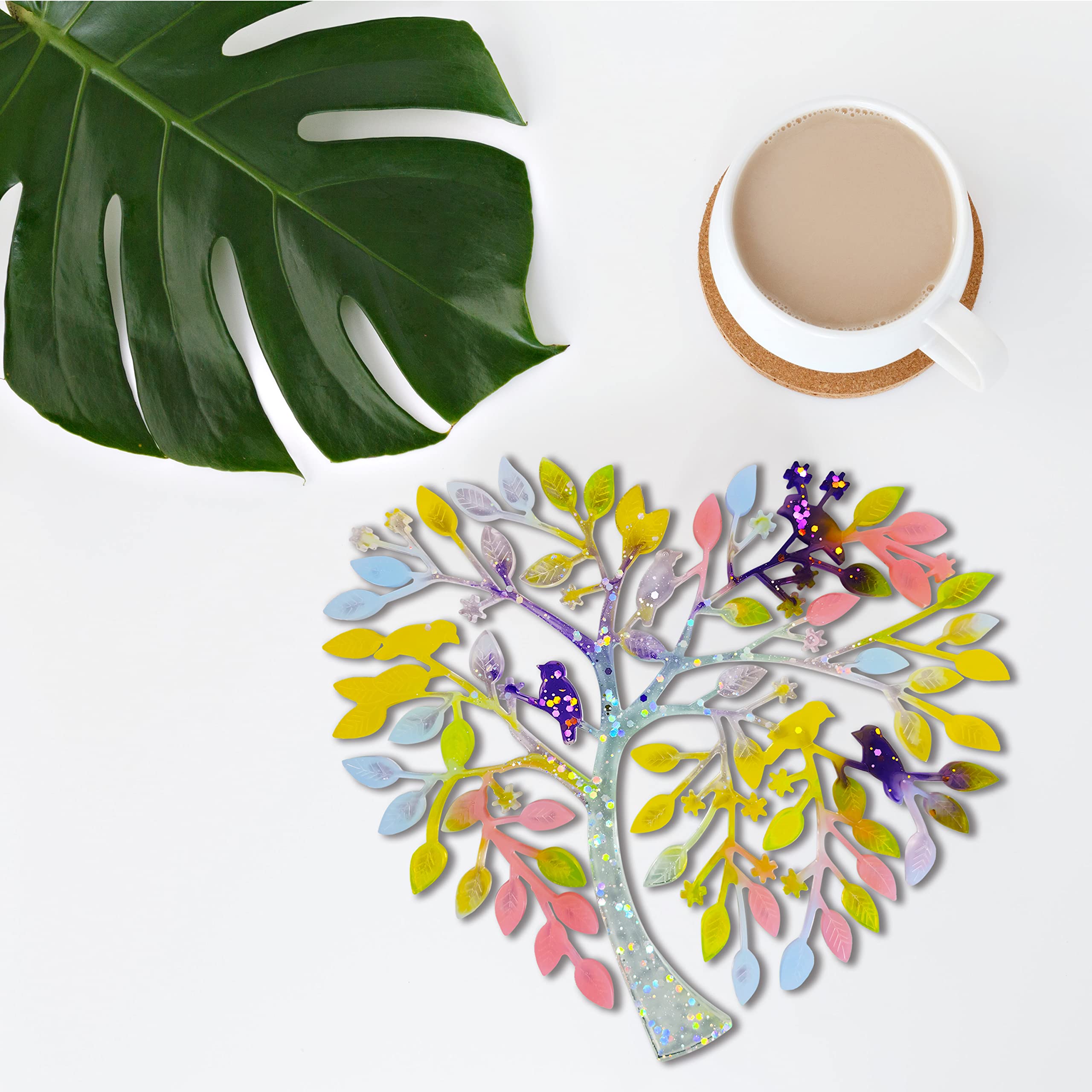 Large Tree Silicone Mold for Resin - Tree of Life Epoxy Casting Mold for DIY Home Decor, Wall Hangings & Handmade Gifts | Perfect for Resin Art, Jewelry Making & Craft Projects