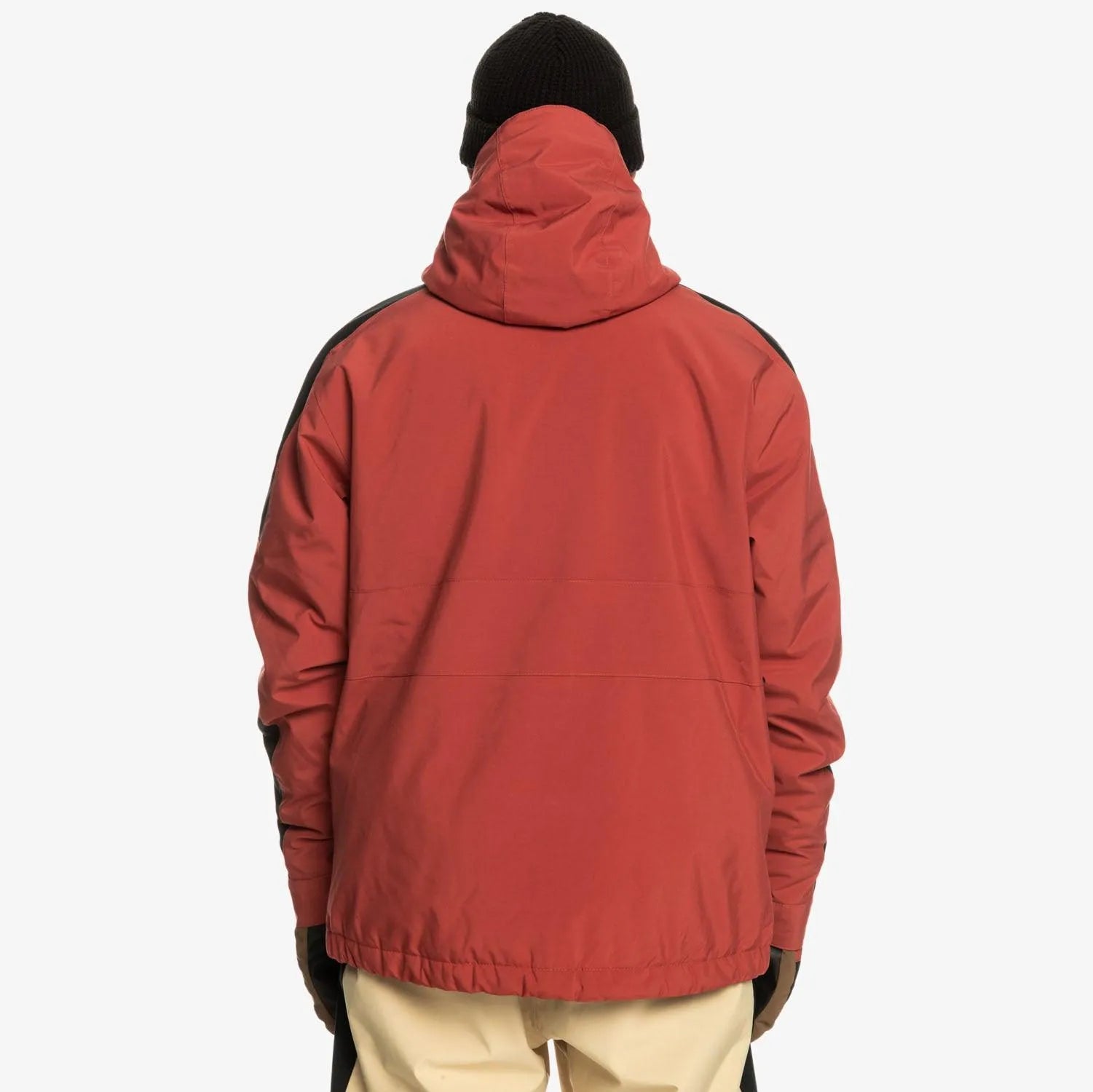 Quiksilver Snow Radicalo Red & Black Snowboard Jacket - Waterproof & Insulated for Winter Sports & Outdoor Adventures