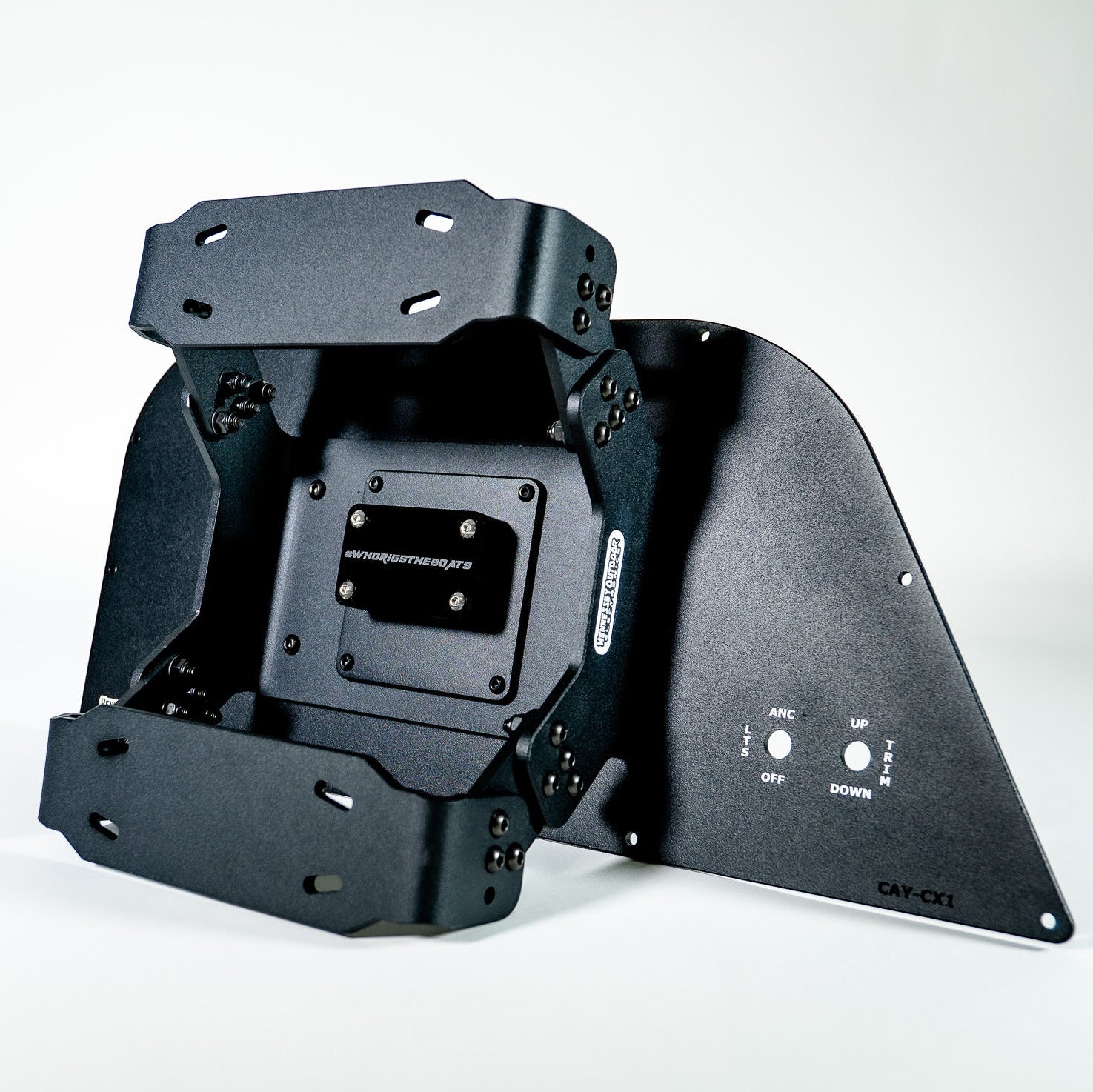H.O.E. Dual Bow Mount System for Caymas CX18/CX19 2019+ Boats - Perfect for Fishing & Marine Navigation Accessories