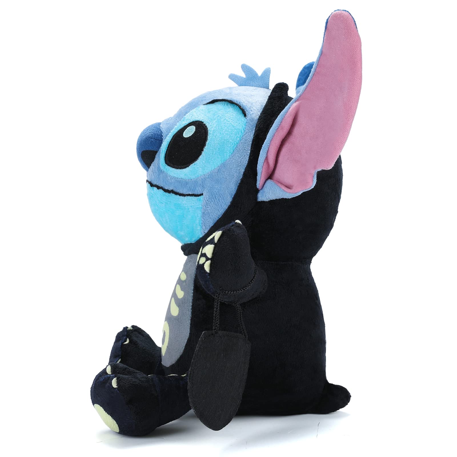 PLURA Stitch Plush Doll - Officially Licensed Stuffed Animal Toy for Kids & Adults (Black & Blue) - Perfect for Christmas, Birthdays, Gifts & Disney Collections