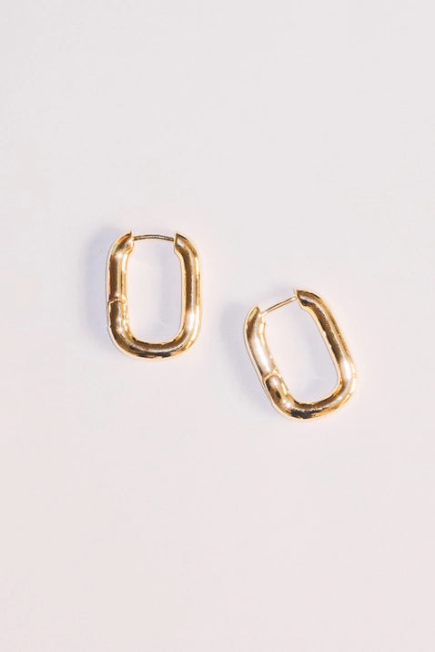 Addie Gold Huggie Hoop Earrings for Women - 14K Gold Plated Small Hoop Earrings for Everyday Wear | Perfect for Work, Date Night & Special Occasions
