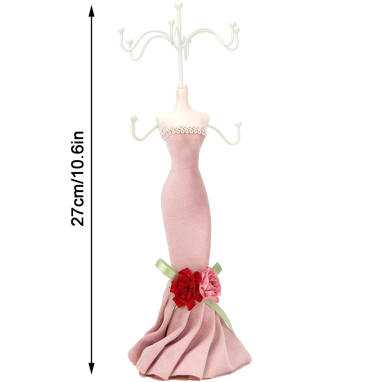Stylish Jewelry Organizer Stand - Necklace, Bracelet & Earring Display Holder for Women | Perfect for Bedroom, Dresser & Vanity Decor | Jewelry Storage & Organization Solution
