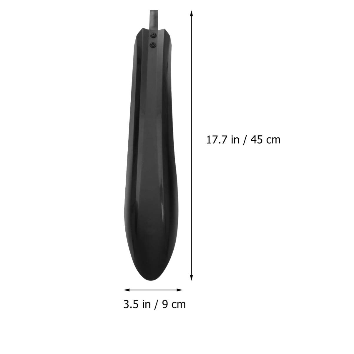 BESPORTBLE 2-Pack Fat Bike Mud Guards - Universal Mountain Bike Fenders for MTB, Road & Wide Tire Bicycles - Quick Release Mud Protector for All-Weather Cycling - Perfect for Trail Riding, Commuting & Off-Road Adventures