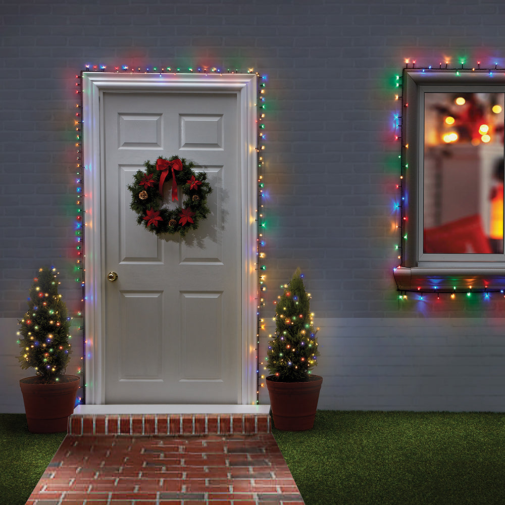 Solar Christmas Lights Outdoor Waterproof - 100 LED String Lights for Holiday Decorations, Garden, Patio, and Yard - Energy Saving & Weather Resistant