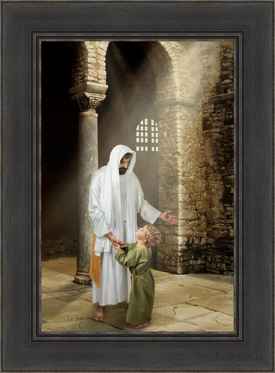 Feeling My Savior's Love - Inspirational Christian Wall Art Decor for Home, Church & Office - Perfect for Religious Gifts & Spiritual Encouragement