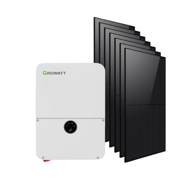 6 kW Grid-Tied Solar Panel Kit with 7000W Solar Panels - Complete Home Solar Power System for Energy Savings & Off-Grid Living