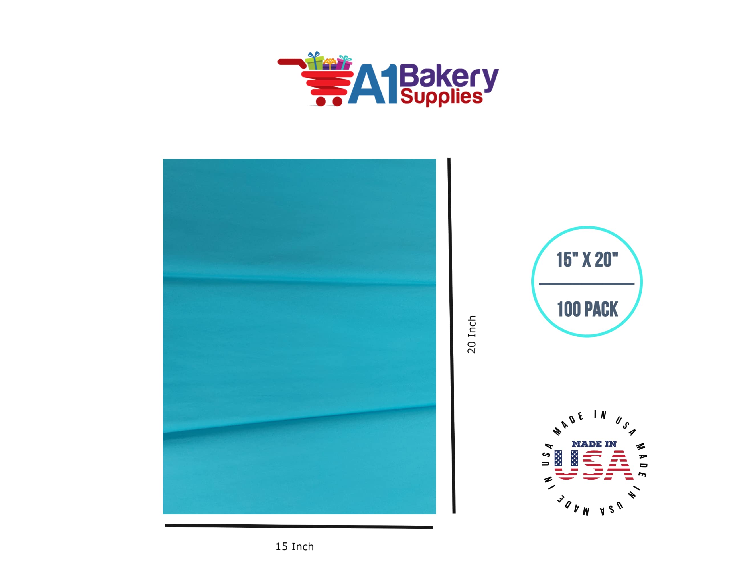 Premium Oxford Blue Wrap Tissue Paper 15
