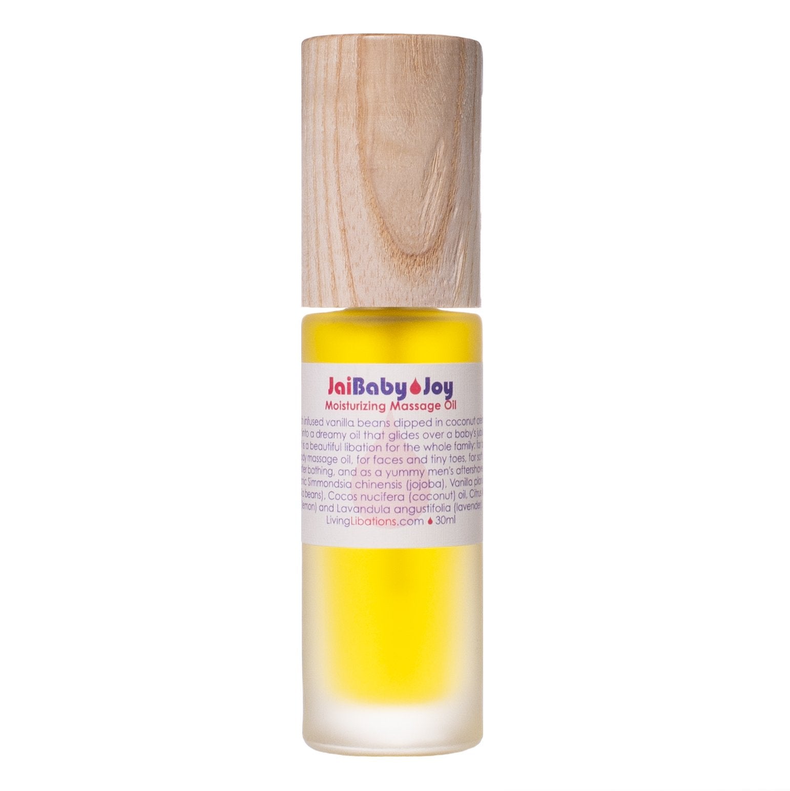 Jai Baby Joy Oil - 100% Natural Baby Massage Oil for Relaxation & Skin Care | Perfect for Newborns, Infants & Toddlers - Use for Bedtime, Dry Skin & Gentle Baby Massage