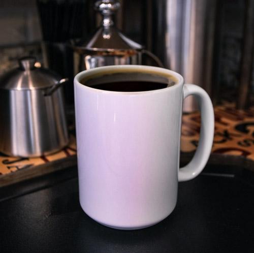 Premium 15oz White Coffee Mug - Insulated Travel Mug for Hot & Cold Drinks - Perfect for Home, Office, Camping & Commuting