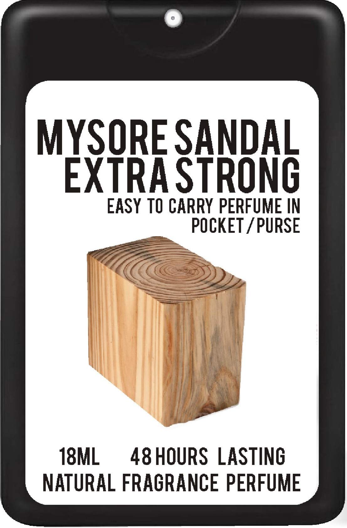 Parag Fragrances Mysore Sandal Extra Strong Perfume Spray - 150+ Shots, 24 Hours Long Lasting, Pocket & Purse Size | Perfect for Daily Wear, Office, Dates & Special Occasions