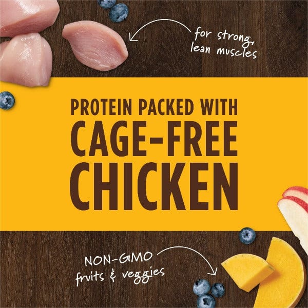 Instinct Raw Boost Mixers Cage Free Chicken Recipe Dog Food Topper - 6oz | Grain Free Kibble Enhancer for Dogs | Perfect for Picky Eaters & Meal Boosting