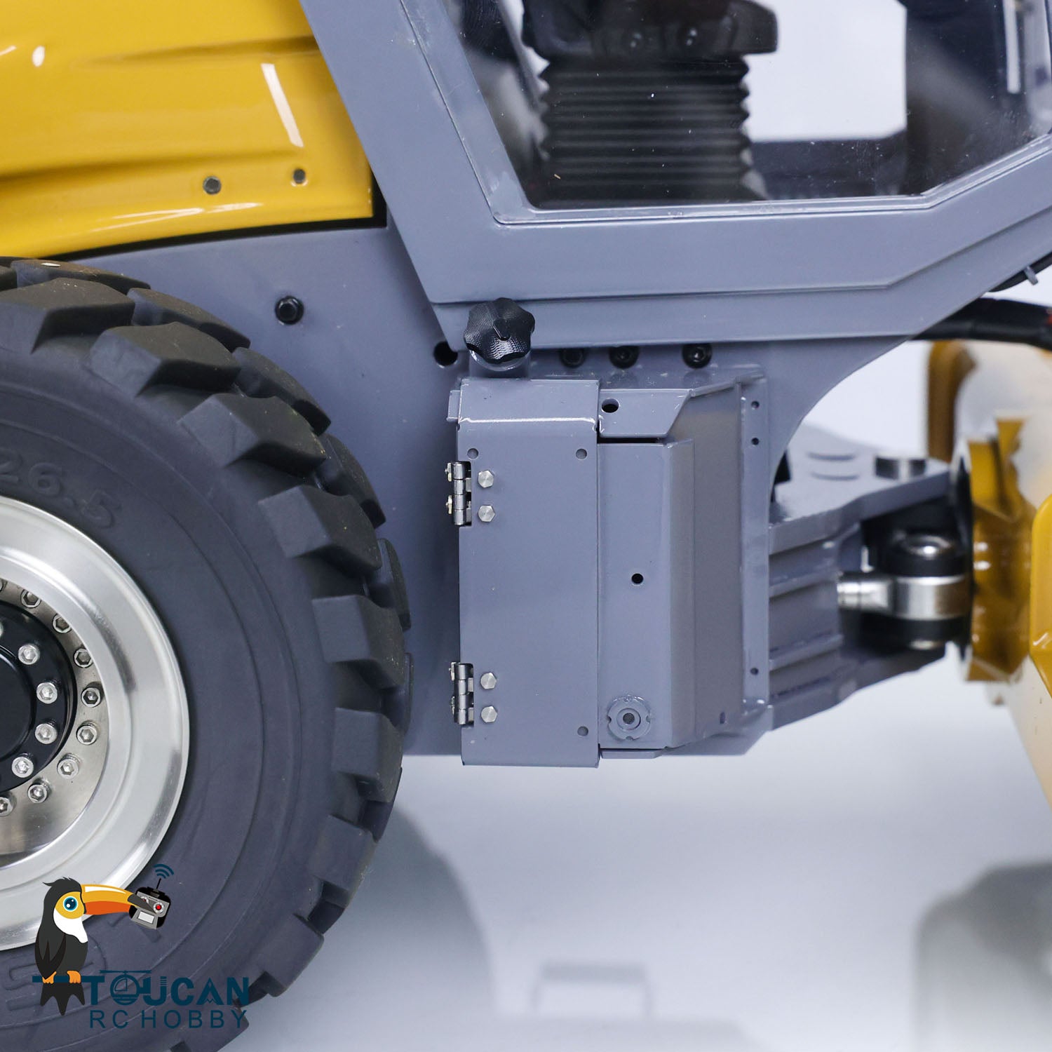 LESU 1/14 Scale RC Hydraulic Road Roller - PNP Painted & Assembled with Aoue H13ixc Motor, ESC, Light & Sound, 6S Controller - Perfect for Construction Site Simulation & RC Hobby Enthusiasts