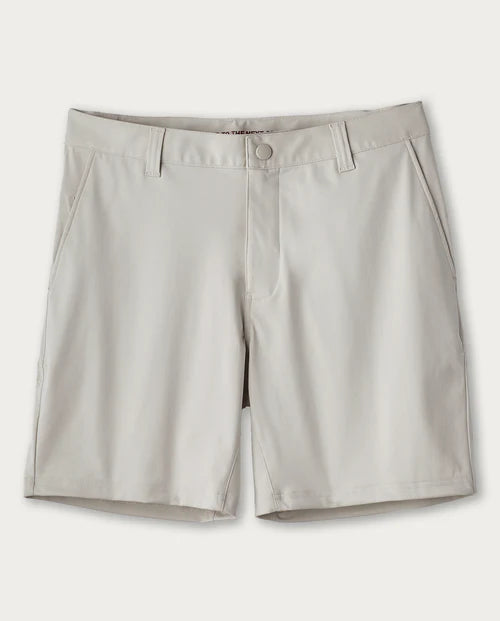 Rhone Men's 7 Inch Commuter Shorts - Quick-Dry Athletic Shorts with Pockets for Running, Gym & Travel | Stone Color