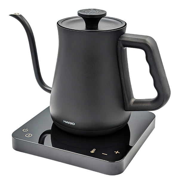 Hario Alpha Electric Kettle - Fast Boiling, Temperature Control, Stainless Steel - Perfect for Coffee, Tea & Home Brewing