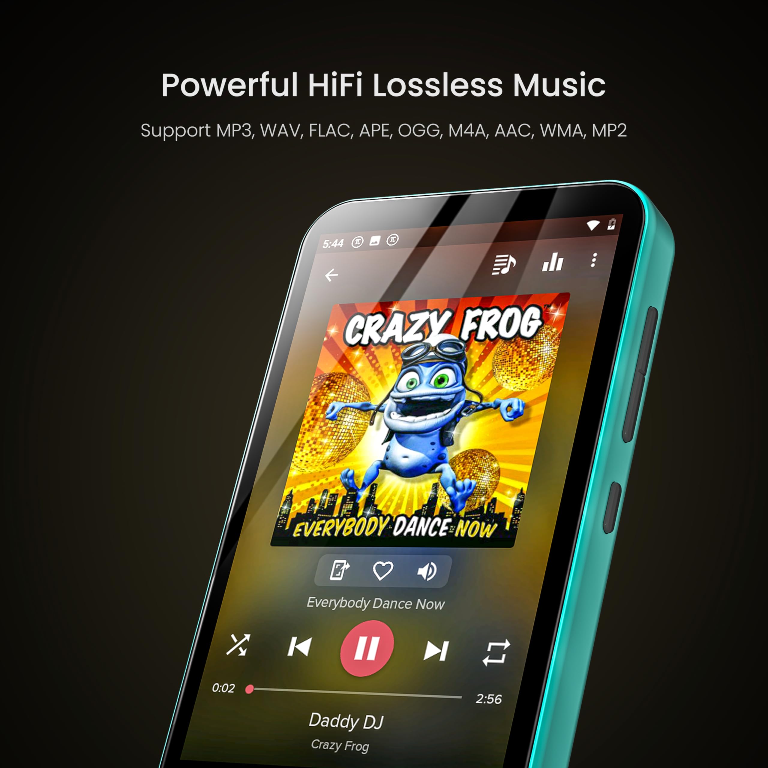 TIMMKOO Bluetooth WiFi MP3 Player for Kids - 4