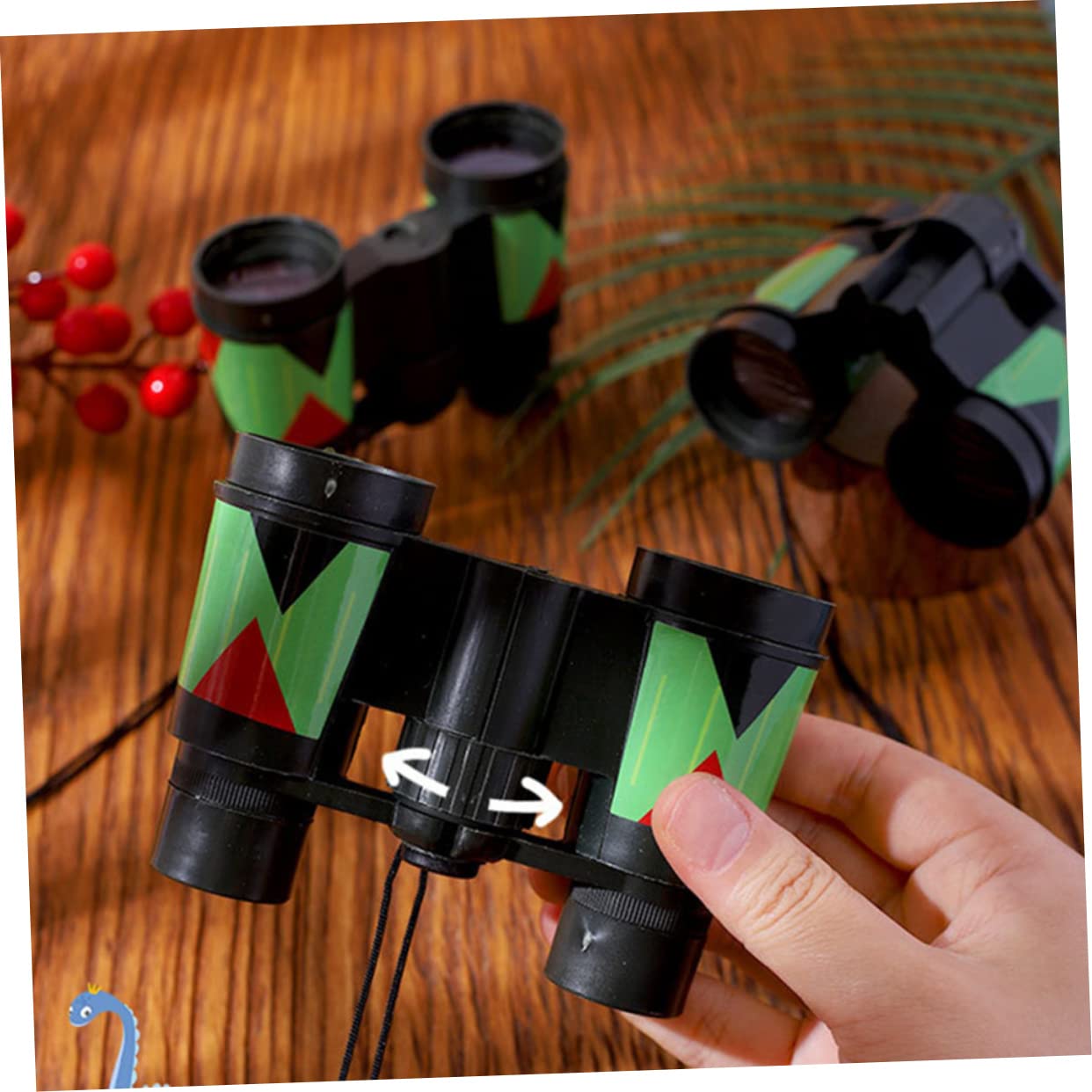 12 Pcs Kids Binoculars for Outdoor Exploration - Durable Plastic Space-Themed Monocular Toys for Boys & Girls - Perfect for Bird Watching, Camping, Hiking & Nature Adventures