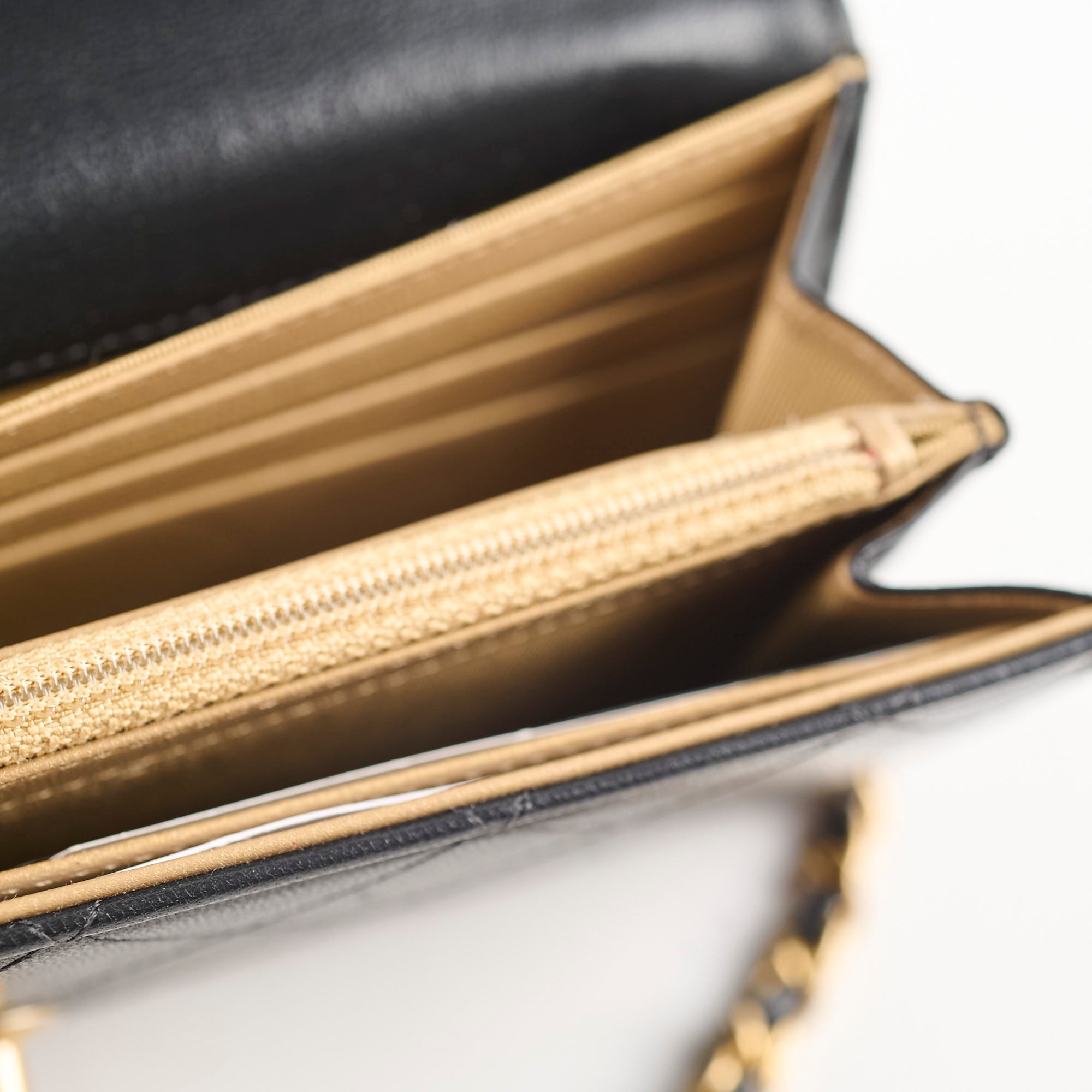 Chanel Black Pearl Wallet On Chain - Luxury Crossbody Bag for Women, Perfect for Evening Parties & Special Occasions