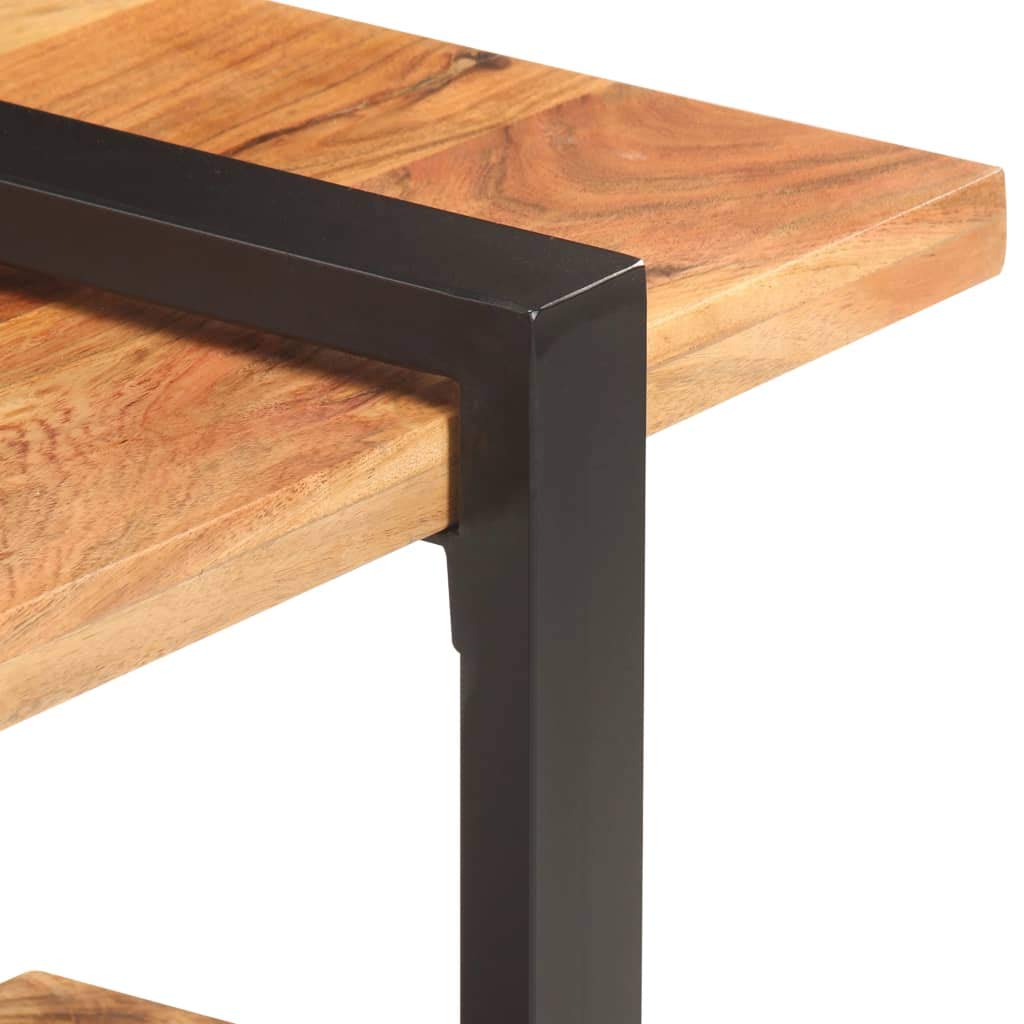 Industrial TV Stand with Storage - 51.2