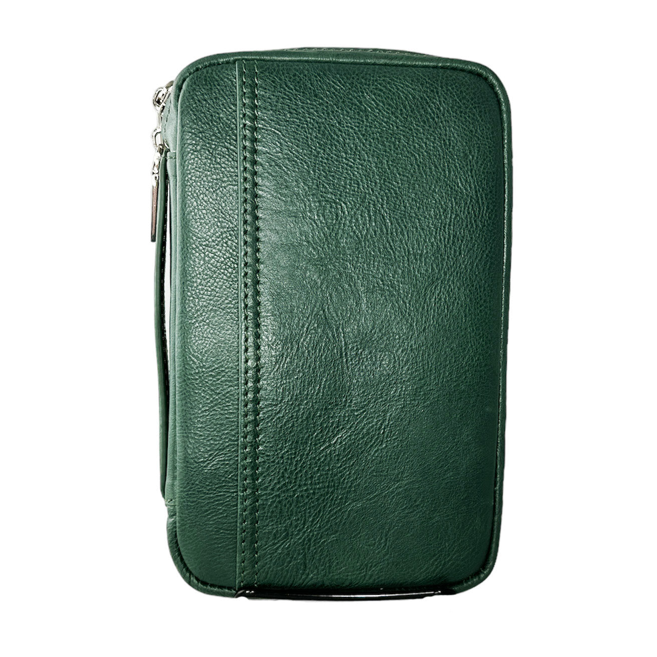 Premium Visol Peter James Genuine Leather Travel Cigar Case - Green | Portable Cigar Holder for Business Travel, Outdoor Adventures & Gifts for Cigar Enthusiasts