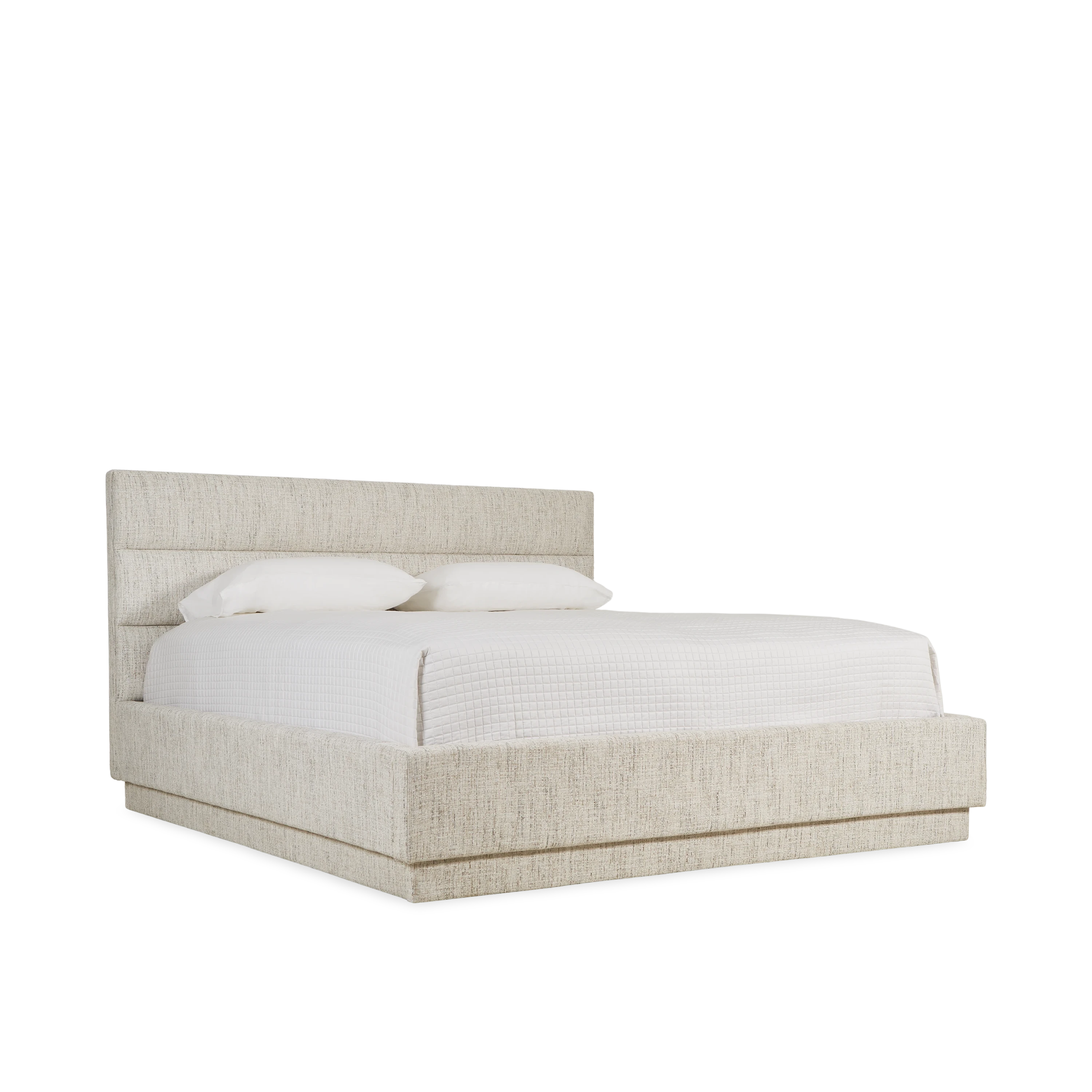 Scape Bed 103416038000 - Modern Platform Bed Frame with Storage | Queen Size Bed for Small Spaces | Perfect for Apartments, Dorms & Guest Rooms