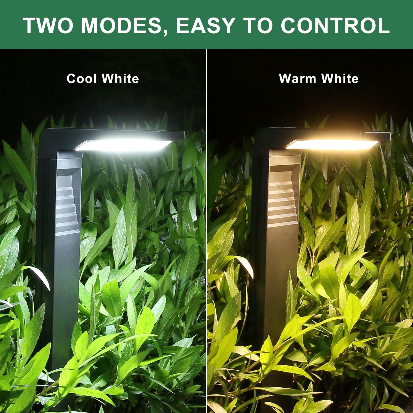 6 Pack Solar Pathway Lights Waterproof - Super Bright LED Landscape Lighting for Yard, Lawn, Patio, Driveway, Sidewalk & Garden Decor | Perfect for Outdoor Lighting & Nighttime Safety