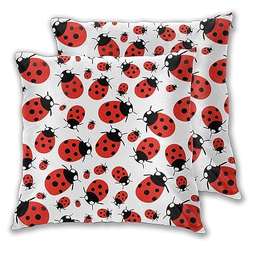 Cartoon Red Ladybug
