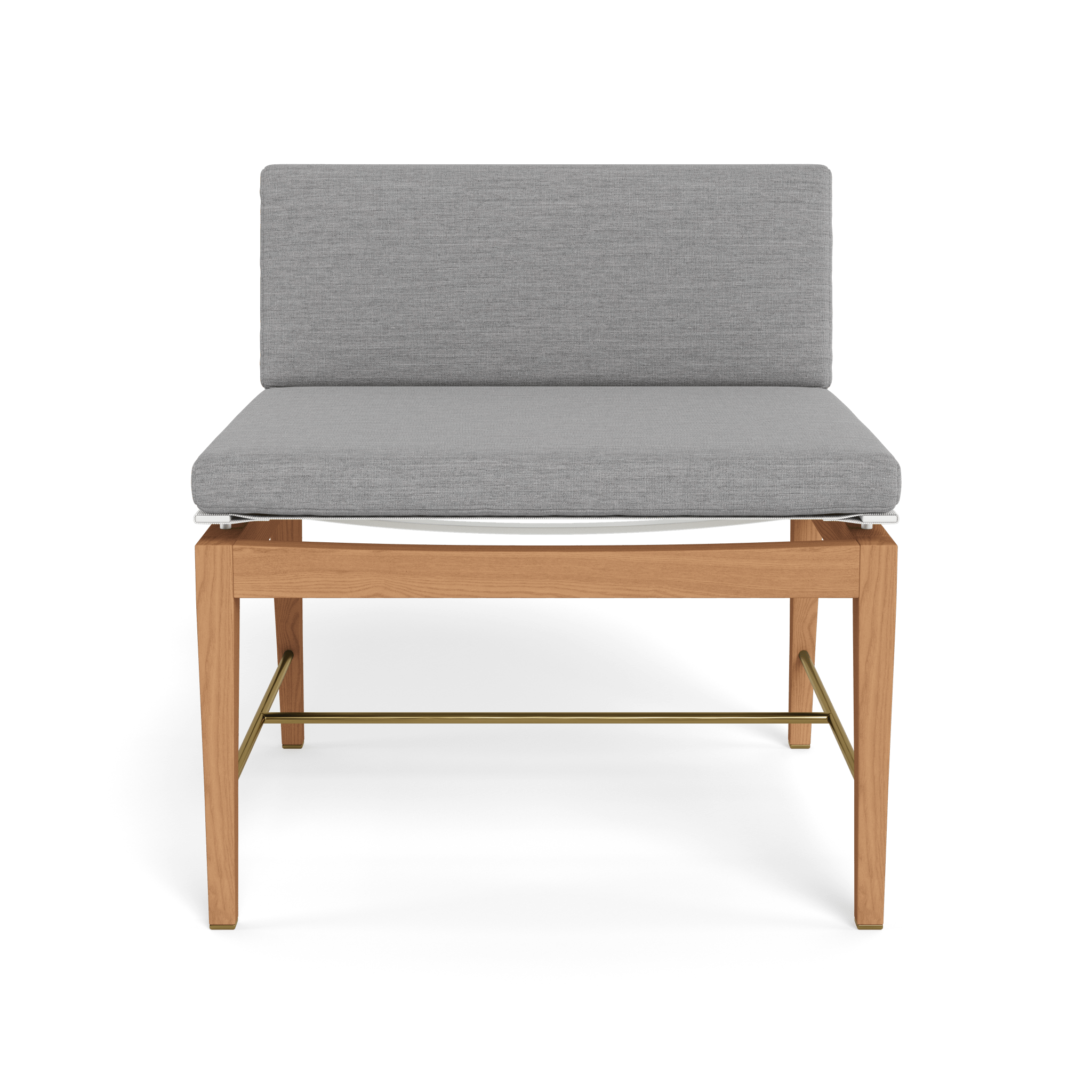 Byron Teak Wood Easy Chair - Comfortable Lounge Chair for Living Room, Patio, or Office - Relaxing and Stylish Seating Solution