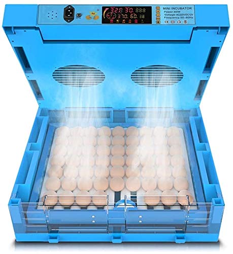 192 Egg Digital Automatic Poultry Incubator - Fully Automatic Hatcher for Chicken, Duck, Goose & Quail Eggs with Temperature Control - Perfect for Home Farming, Hatching Projects & Small Poultry Businesses