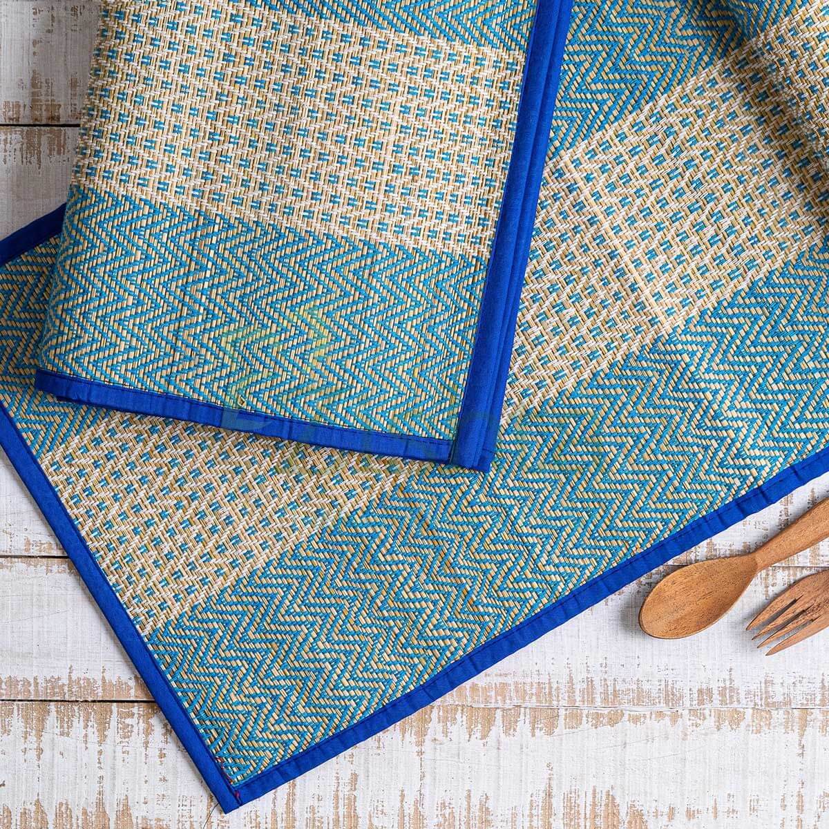 Handmade Madur Mats - Eco-Friendly Table Runners & Placemats for Dining Table Decor | Perfect for Home, Wedding, and Restaurant Use