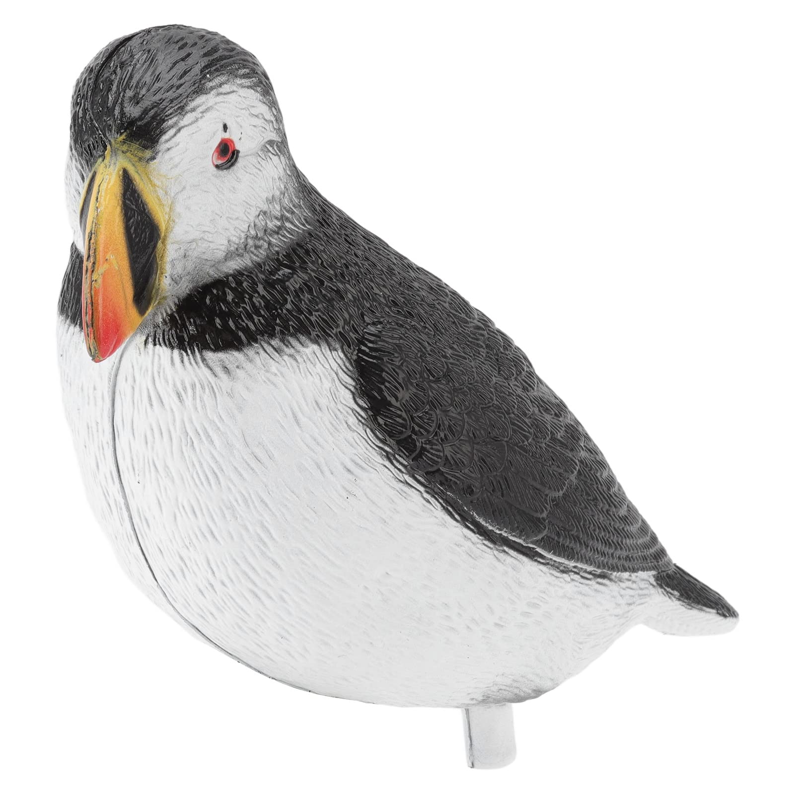 Hand Carved Lifelike Seabird Figurine - Realistic Plastic Bird Sculpture for Outdoor Garden, Patio & Home Decor | Perfect for Coastal Theme Decorations, Beach House Accents & Nature-Inspired Interior Design