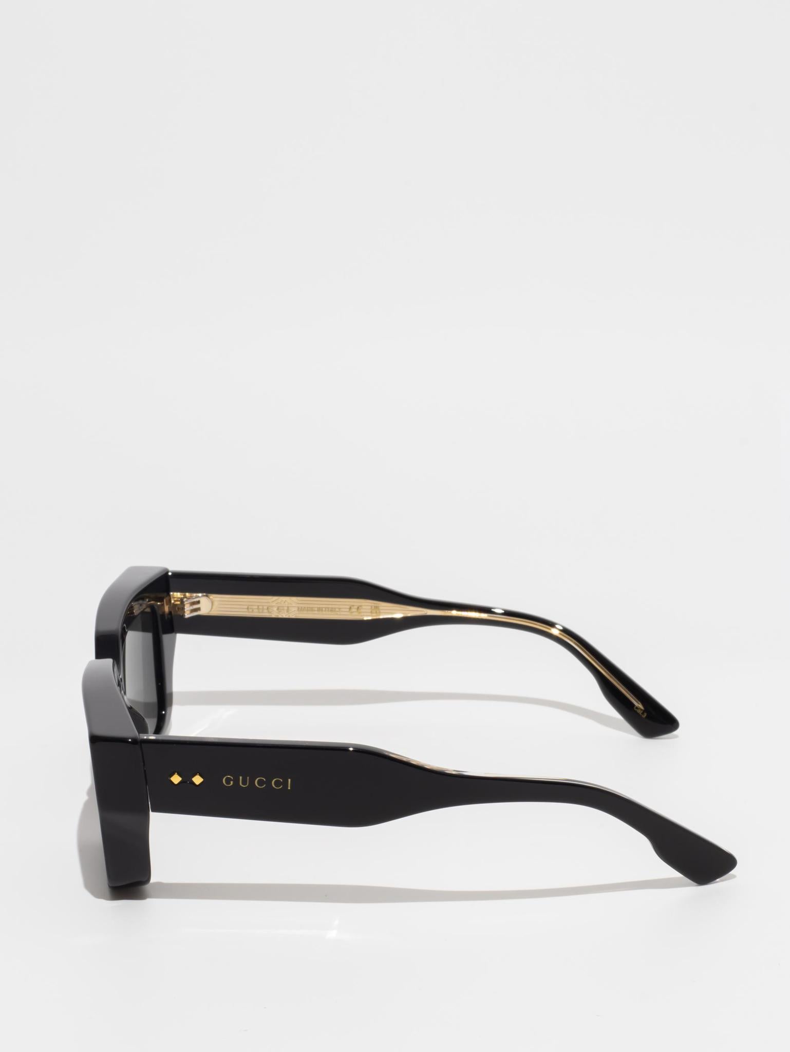 GUCCI GG1529S 001 Black Sunglasses for Women - Luxury Designer Shades for Beach, Driving & Outdoor Fashion