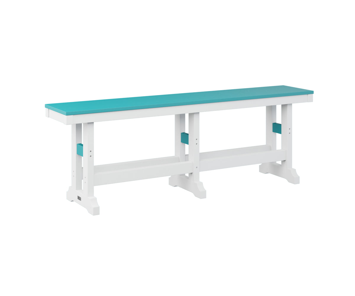 Berlin Gardens Garden Classic 66-Inch Outdoor Counter Height Bench - Perfect for Patio, Deck, Garden & Backyard Dining