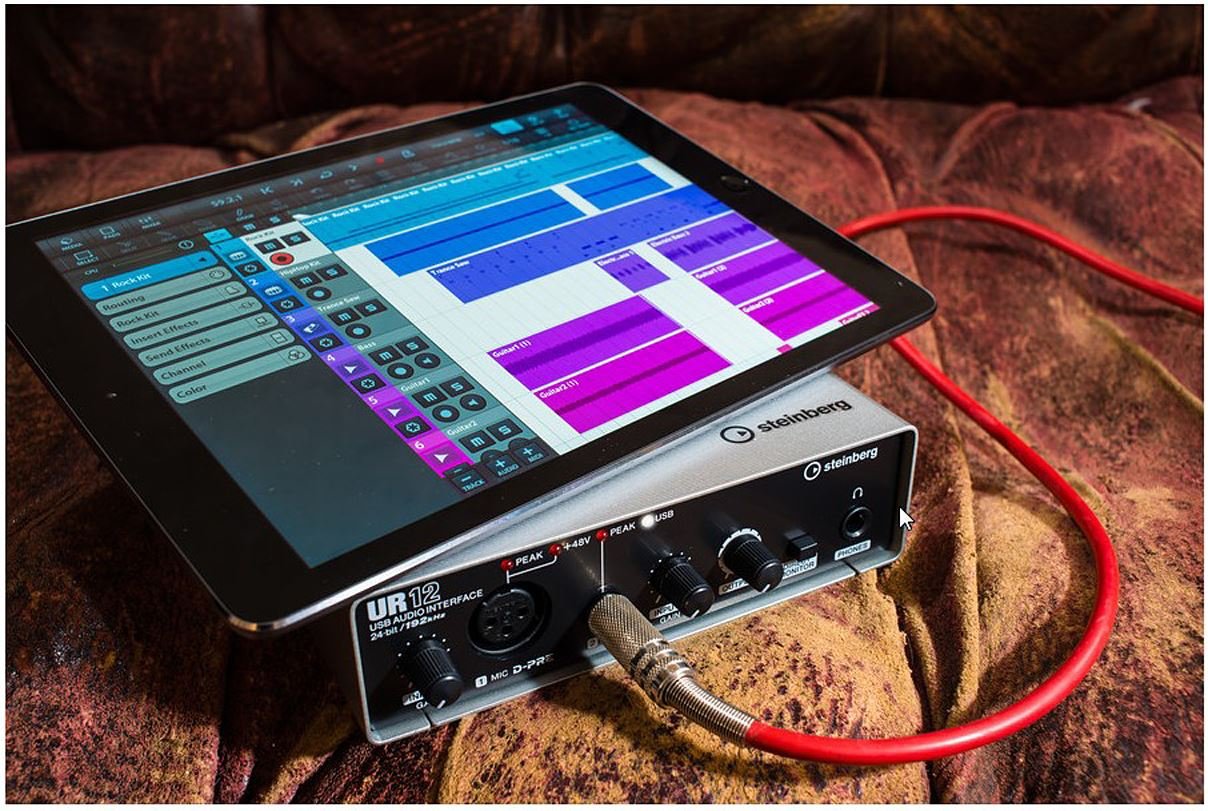 Yamaha Steinberg UR12 USB Audio Interface for Recording & Streaming - Compact Studio-Grade Sound Card for Musicians, Podcasters & Content Creators