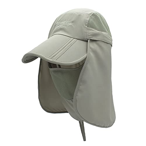UPF 50+ Sun Protection Hat for Men & Women - Lightweight Fishing Hat with Wide Brim for Summer, Beach, Golf, Travel & Outdoor Activities - Unisex Adult & Toddler Sun Hat