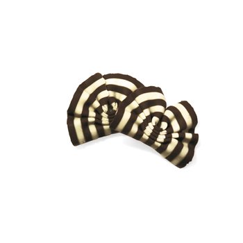 Premium Belgian Chocolate Shavings for Baking - Dark & White Chocolate Toppings for Cupcakes, Cakes, Ice Cream, Hot Cocoa & Dessert Decorations - 500 pcs - Perfect for Home Bakers & Professional Pastry Chefs