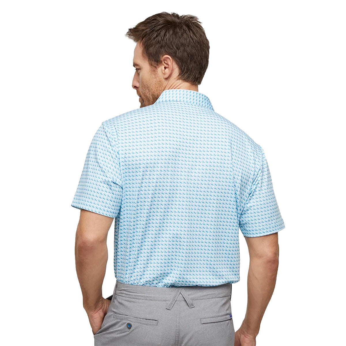 Premium Devereux Proper Threads Men's Golf Polo Shirt - Breathable, Moisture-Wicking & UV Protection - Ideal for Golf, Casual Wear & Outdoor Activities