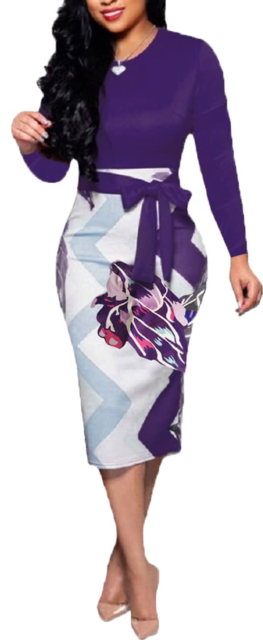 Elegant Women's Formal Midi Dress for Church, Office, Work, Funeral & Cocktail Events | BOGURST Pencil Dress for Professional & Special Occasions