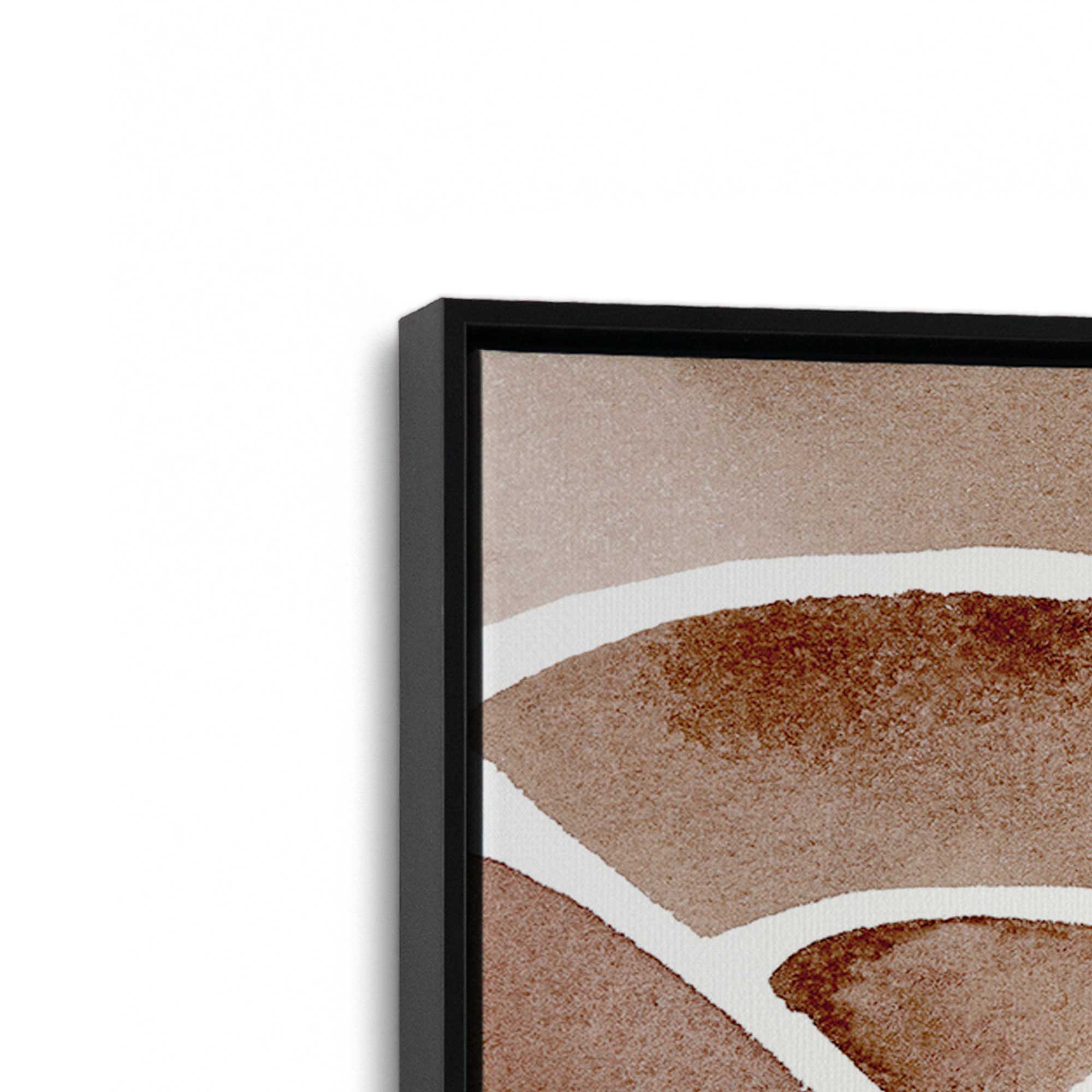 Braided Earth v1 Canvas Wall Art Print - Modern Abstract Landscape Painting for Home & Office Decor | Perfect for Living Room, Bedroom, or Office Spaces