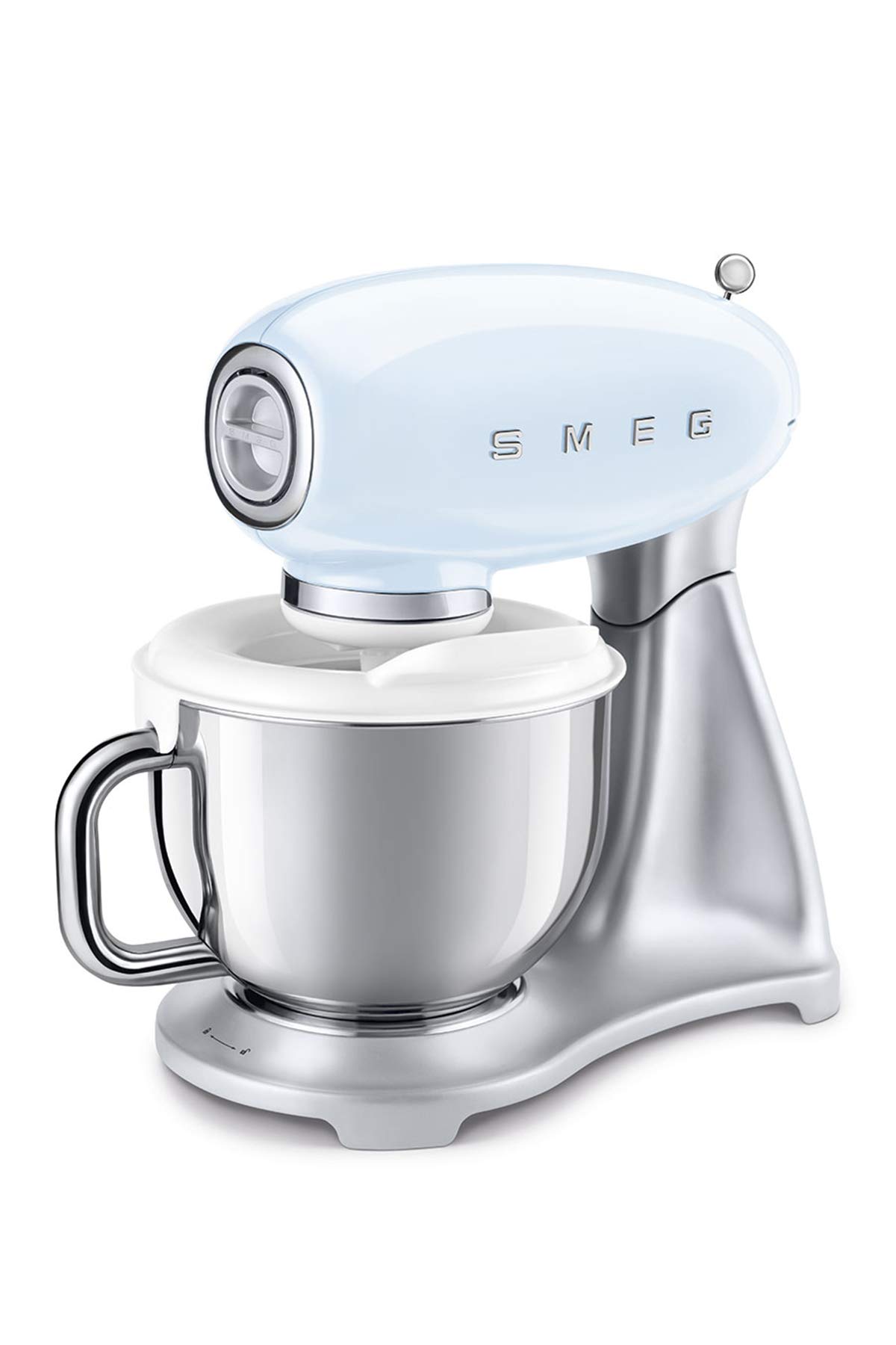 Smeg 50's Retro Style Stand Mixer with Ice Cream Maker Attachment - Vintage Kitchen Appliance for Baking, Cooking & Dessert Making - Perfect for Home Bakeries, DIY Ice Cream & Family Gatherings