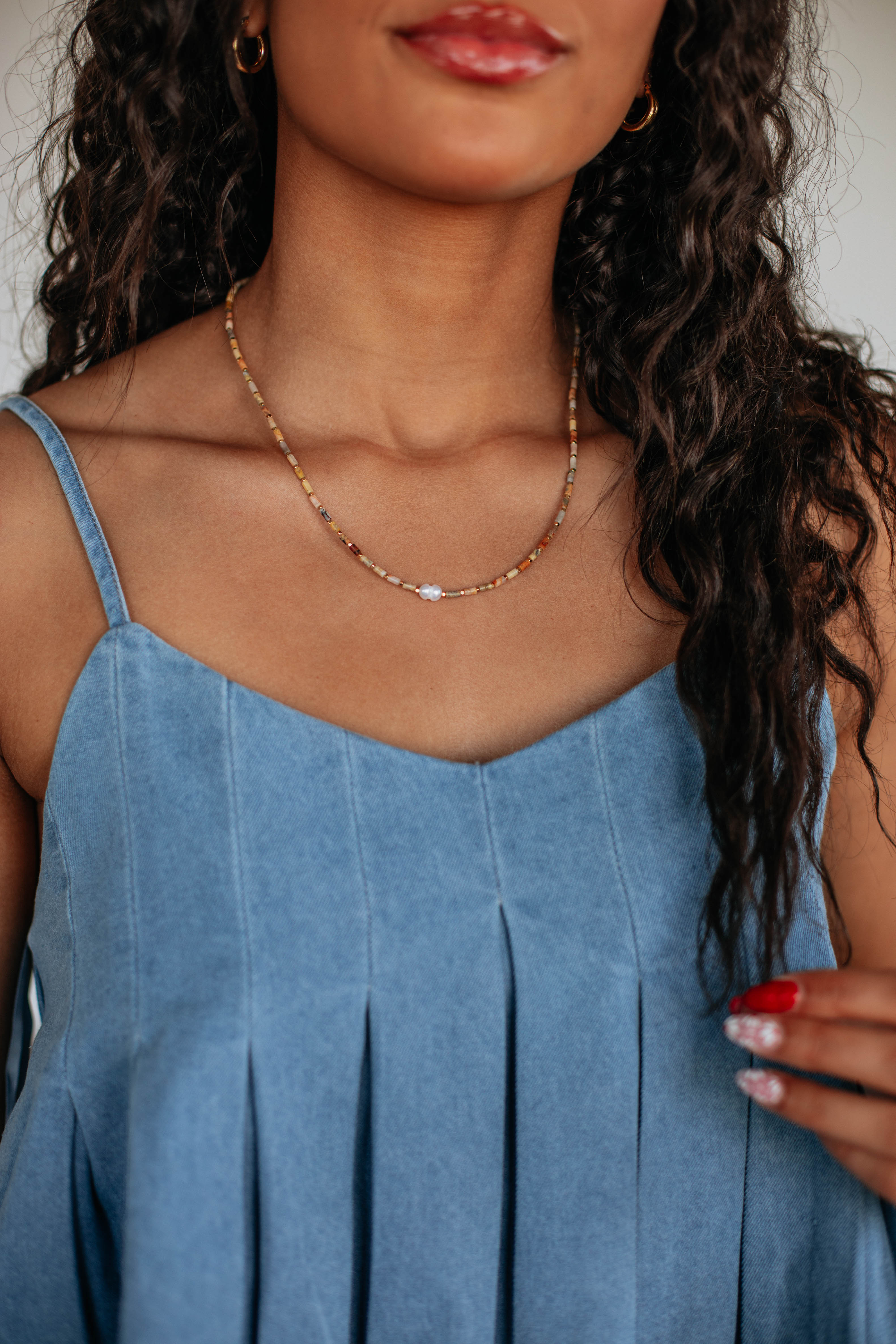 Halianne Necklace for Women - Elegant Gold Plated Pendant Necklace | Perfect for Parties, Weddings & Everyday Wear
