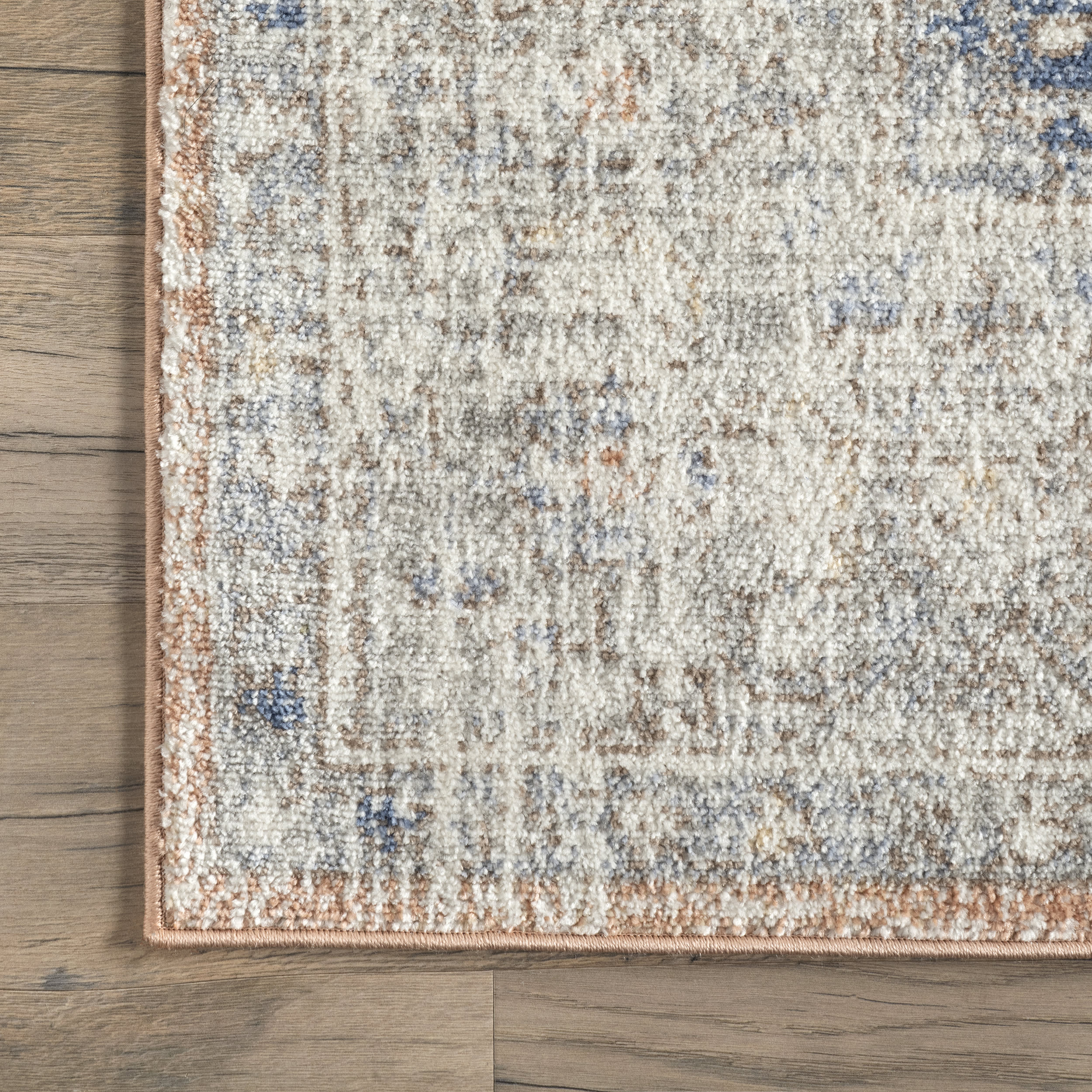Florid Dreams Rug | Soft Peach Area Rug for Living Room, Bedroom & Nursery | Cozy & Stylish Home Decor