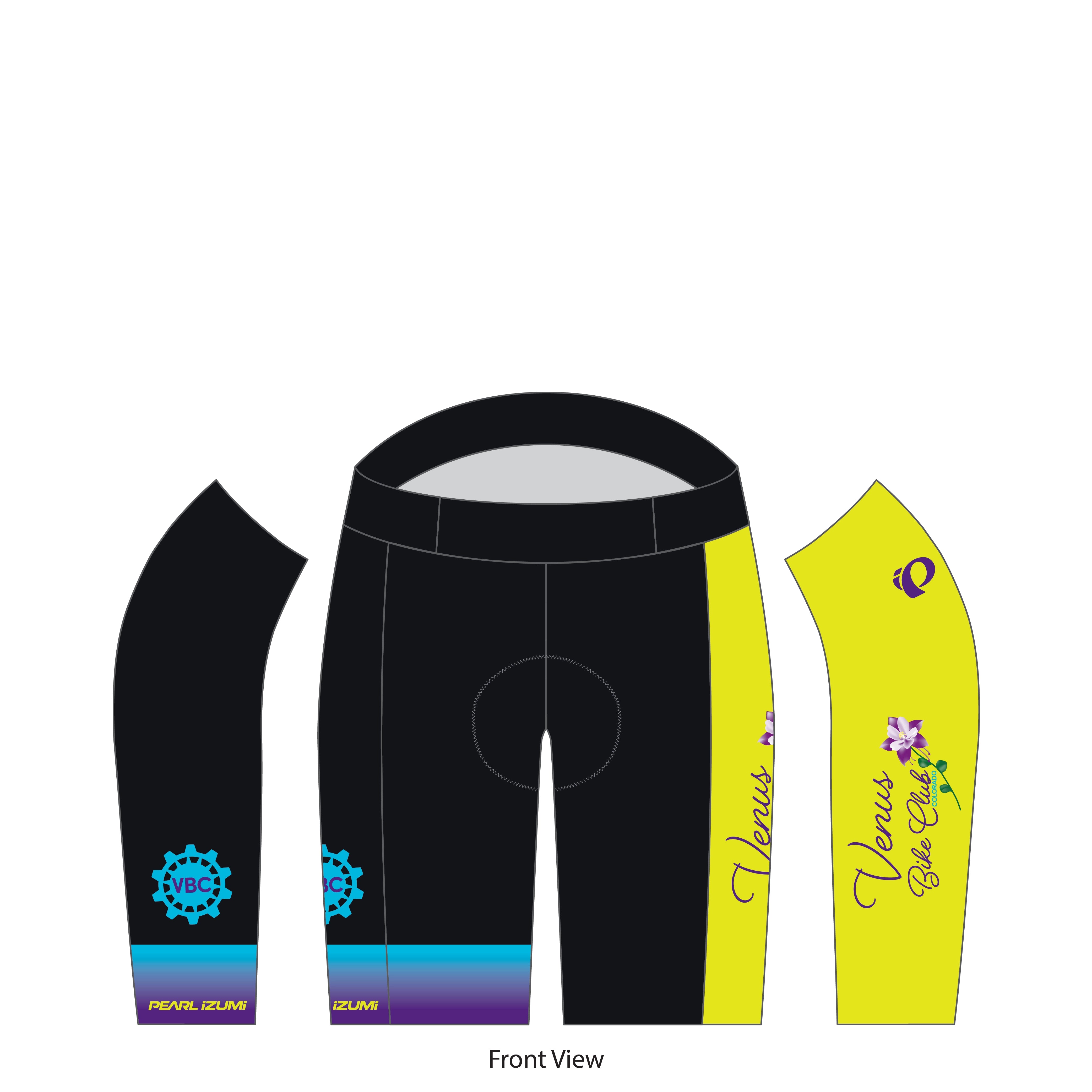 Women's PRO Cycling Shorts - Venus Bike Club 25 | High-Performance Bike Shorts for Women | Perfect for Road Cycling, Mountain Biking & Indoor Training