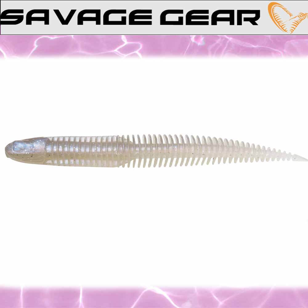 Savage Gear Dragon Tail 8 Inch Soft Plastic Lures - 5 Pack for Bass Fishing, Freshwater & Saltwater Game Fish - Perfect for Casting, Trolling and Jigging