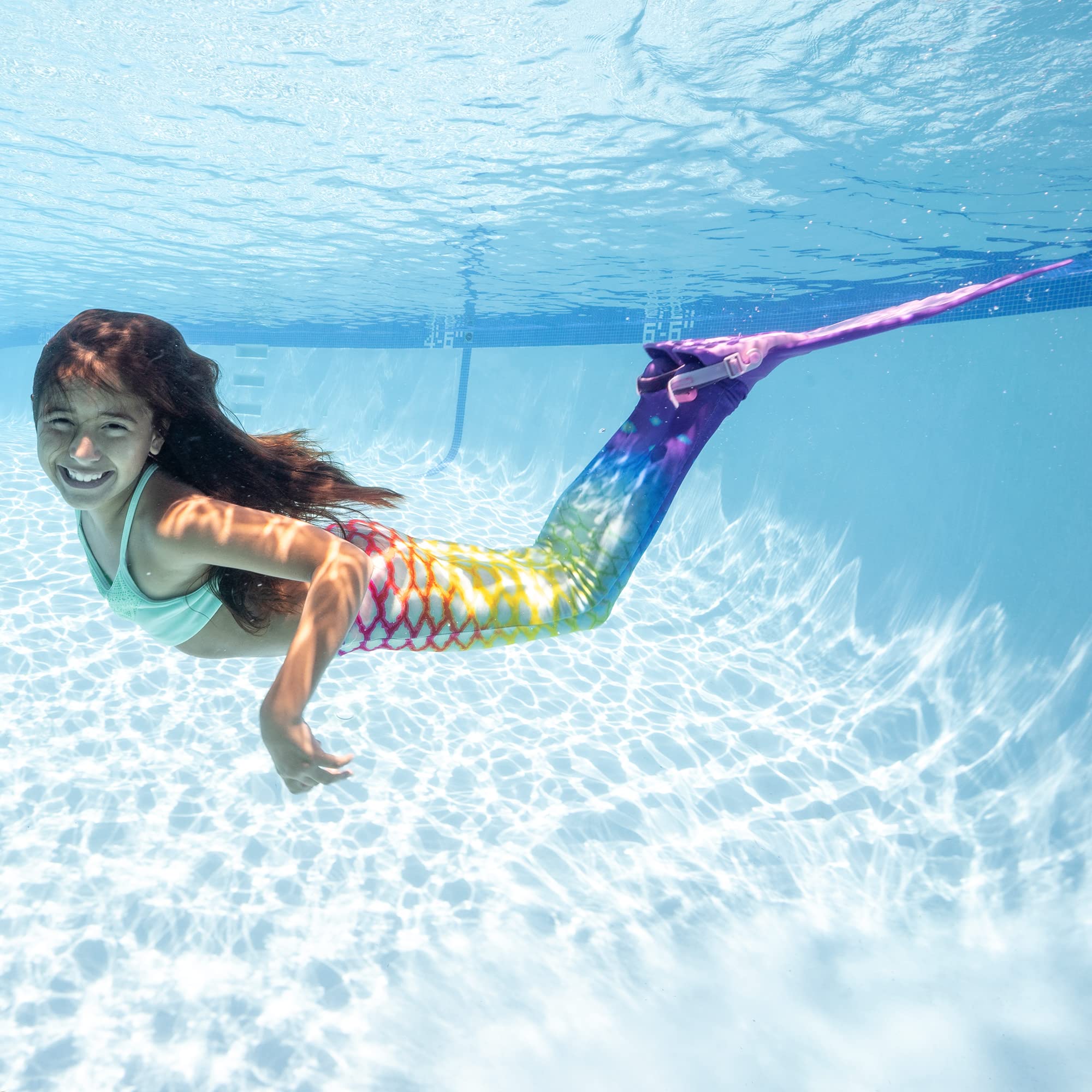Body Glove Kids Mermaid Linden Monofin - Swim Training Fin for Girls & Boys | Perfect for Pool, Beach & Underwater Play | Improves Swimming Technique