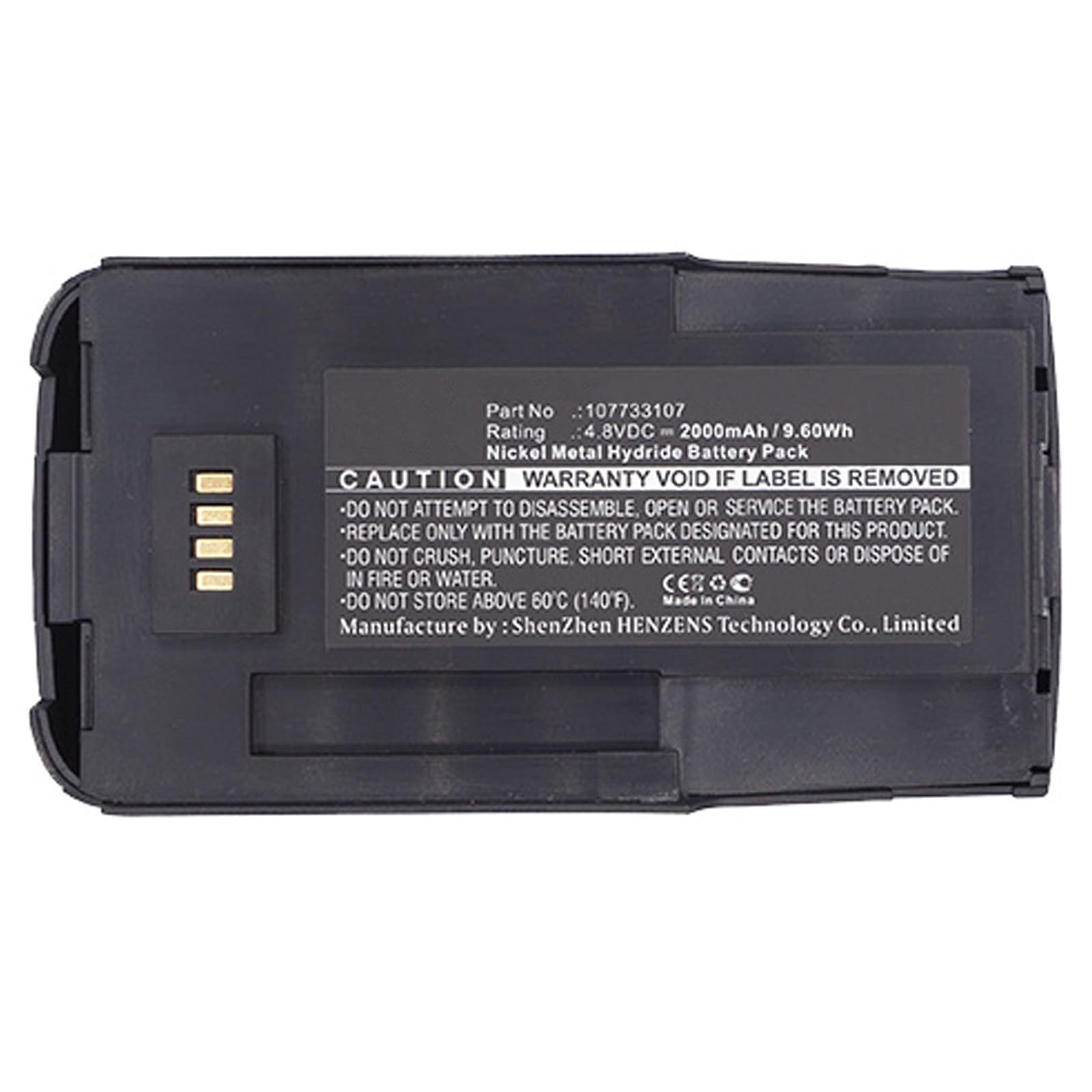 Synergy Digital Cordless Phone Battery - 4.8V 2000mAh Ni-MH Replacement for Avaya 9031 & 107733107 | Ultra High Capacity | Perfect for Home/Office Wireless Phones