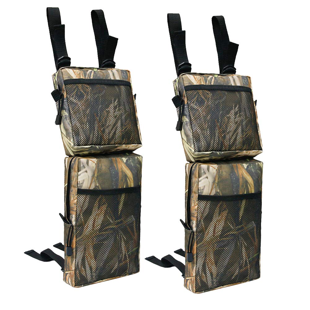 Universal 2-Pack ATV Fender Bags & Motorcycle Tank Saddlebags - Waterproof Rear Storage Tool Pouches for UTV, Dirt Bike, ATV Accessories | Perfect for Off-Road Adventures, Camping & Outdoor Gear Storage