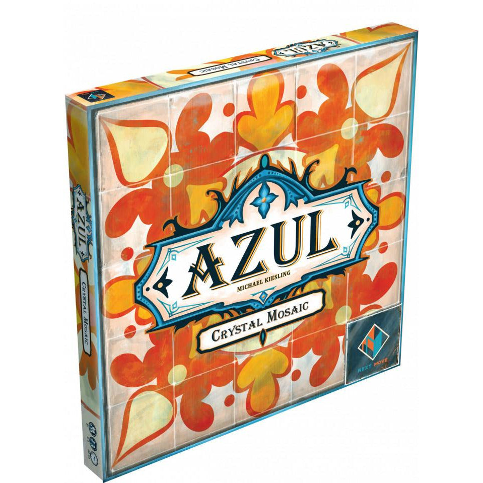 Azul: Crystal Mosaic Strategy Board Game - Family & Adult Tile Placement Game for 2-4 Players | Perfect for Game Nights, Parties & Family Gatherings